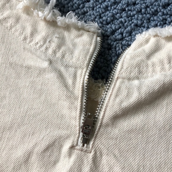 Distressed denim top! - Picture 4 of 4